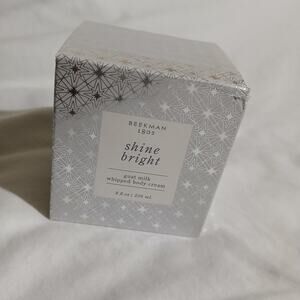 Beekman 1802 SHINE BRIGHT 8 oz whipped body cream goat milk NIB